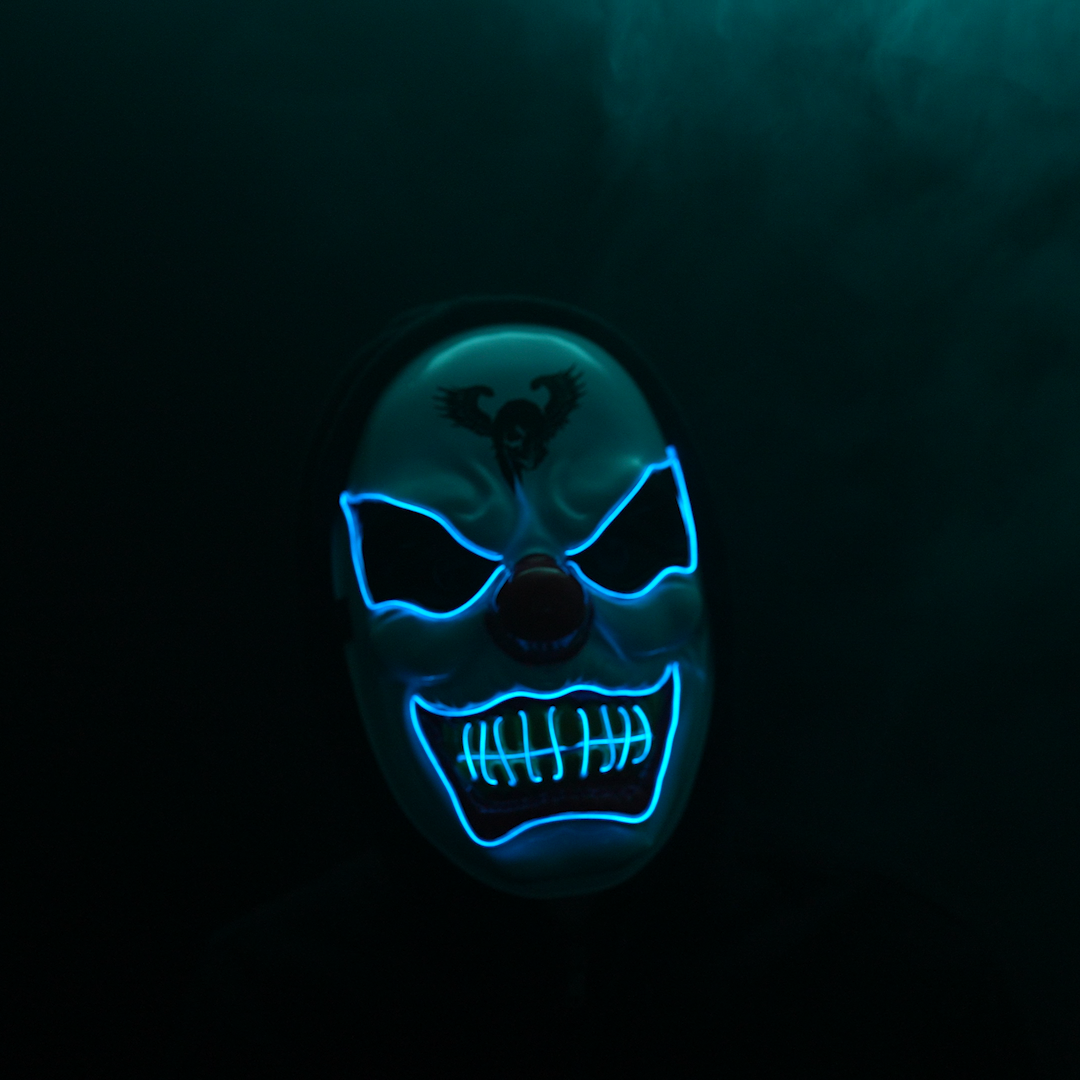 Glowing Phantom LED Masks