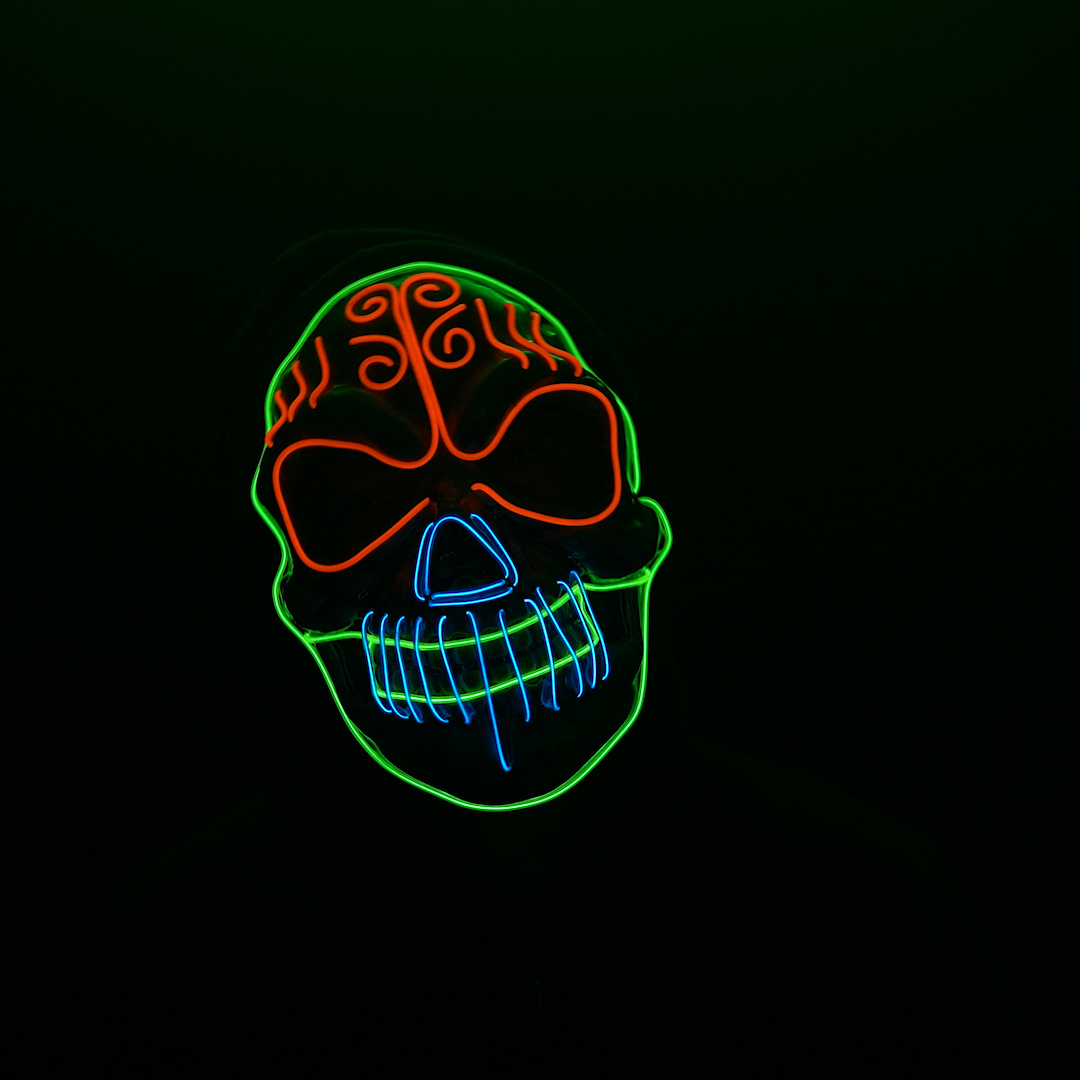 Glowing Phantom LED Masks