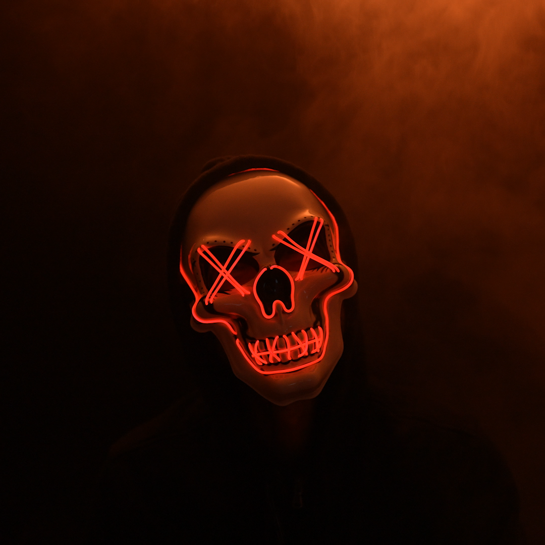 Glowing Phantom LED Masks