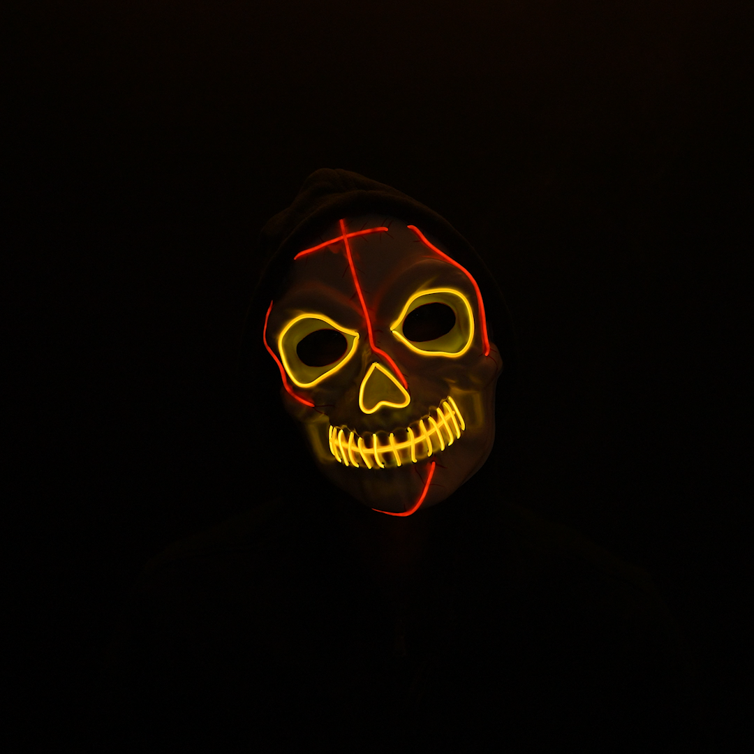 Glowing Phantom LED Masks